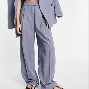 Sold Out Topshop Tailored Wide Leg Pants 6